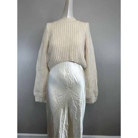 DH NEW YORK Ren Sweater Dress In Ivory Size XS $250 - Picture 7 of 11